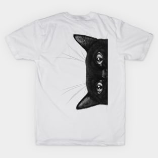 Black cat 02 T-Shirt